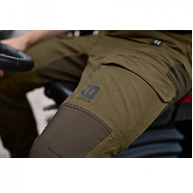 Trousers HARKILA Scandinavian (Dark olive/Willow green)