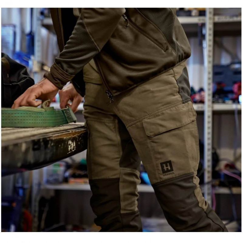 Trousers HARKILA Scandinavian (Dark olive/Willow green)