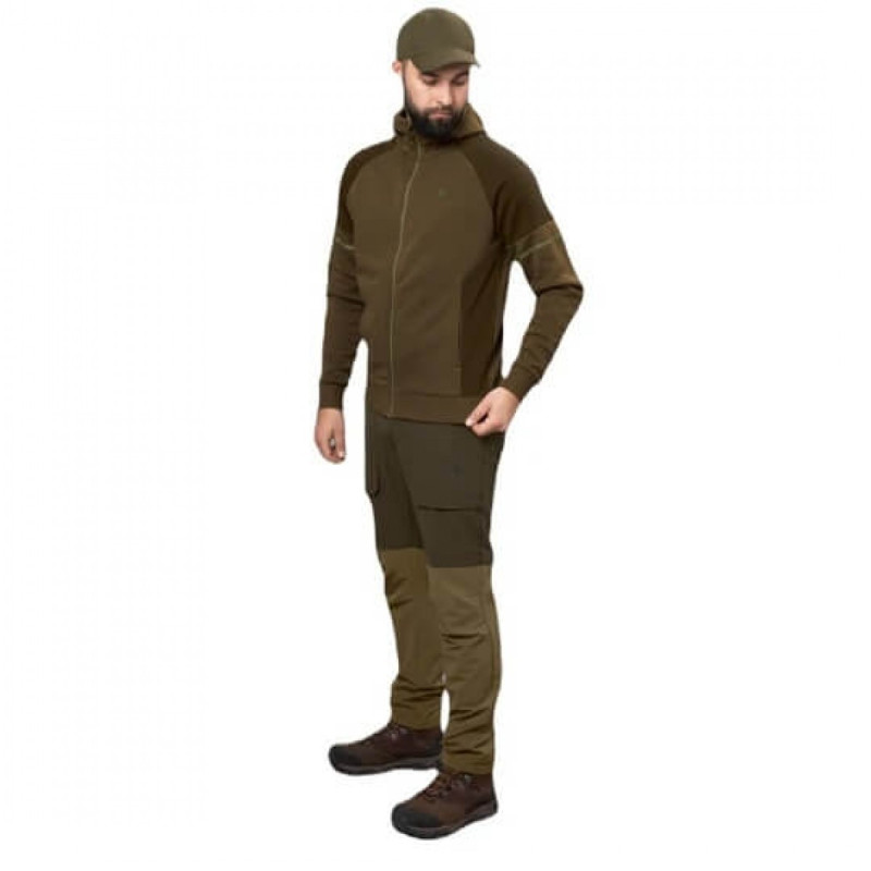 Kelnės SEELAND Cross (Pine green/Dark olive)