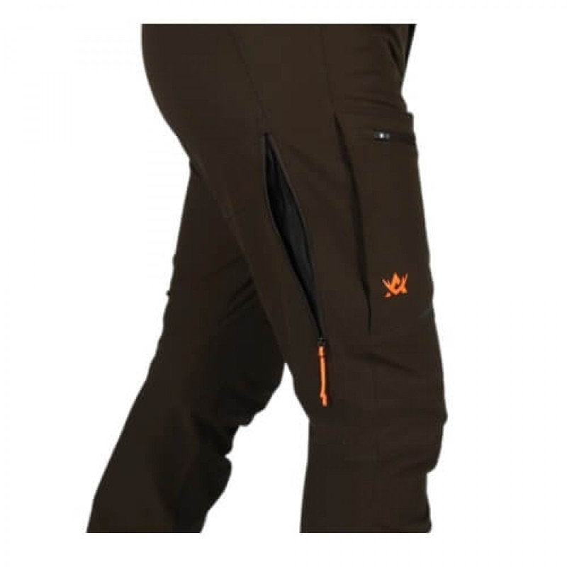Trousers ALASKA Chaser Stretch (Brown)