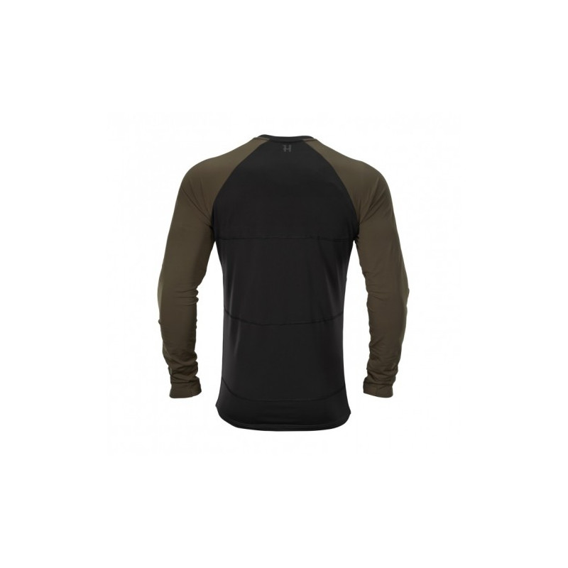 Šildomi apatiniai marškinėliai HARKILA Heat L/S (Willow green/Black)