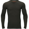 Apatiniai  marškinėliai Harkila Base active L/S o-neck (Dark willow green)