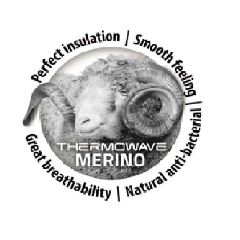 Apatiniai marškinėliai THERMOWAVE Premium Merino Aero (Forest green)
