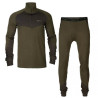 Apatinių komplektas HARKILA Base Warm (Willow green/Shadow brown)