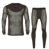 Underwear Set HARKILA Base Mesh crew (Shadow brown)