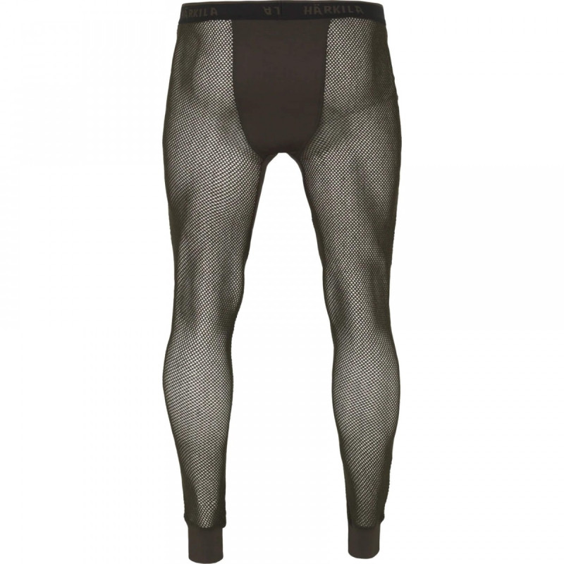 Underwear Set HARKILA Base Mesh crew (Shadow brown)