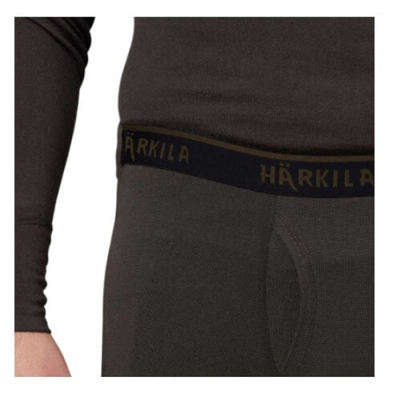 Apatinės kelnės HARKILA All Season side zip long (Shadow brown)