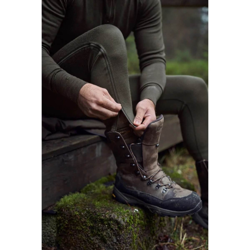 Apatinės kelnės HARKILA All Season side zip long (Shadow brown)