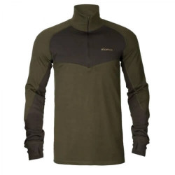 Base leyar shirt HARKILA Base Warm (Willow green/Shadow brown)