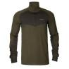 Base leyar shirt HARKILA Base Warm (Willow green/Shadow brown)