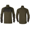 Base leyar shirt HARKILA Base Warm (Willow green/Shadow brown)