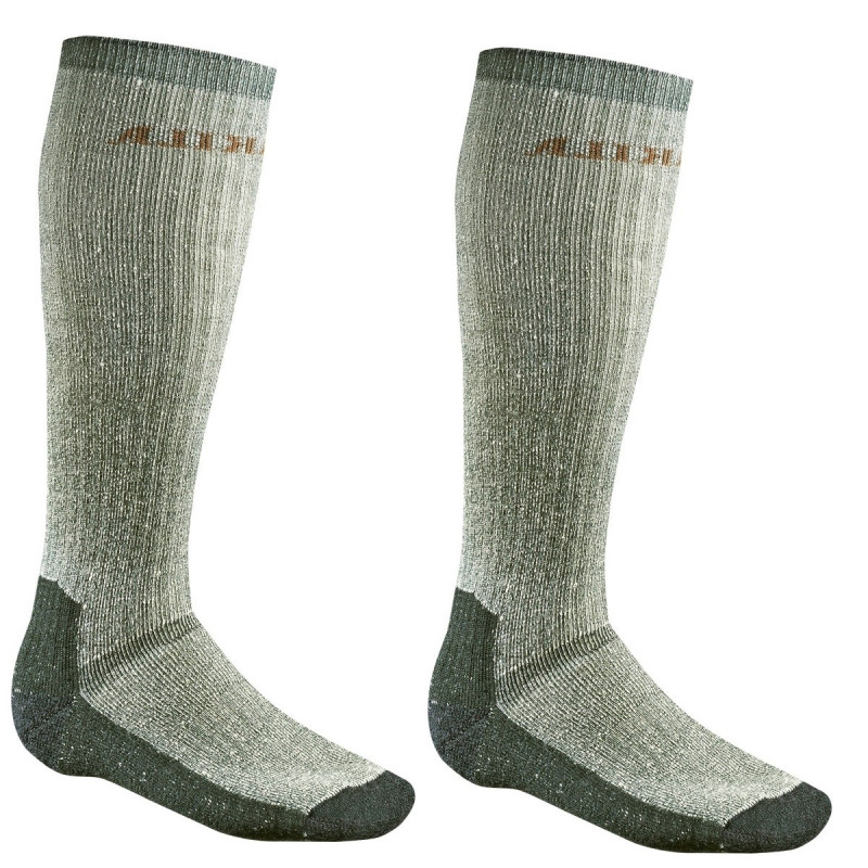 Kojinės HARKILA Expedition Long (grey/green)