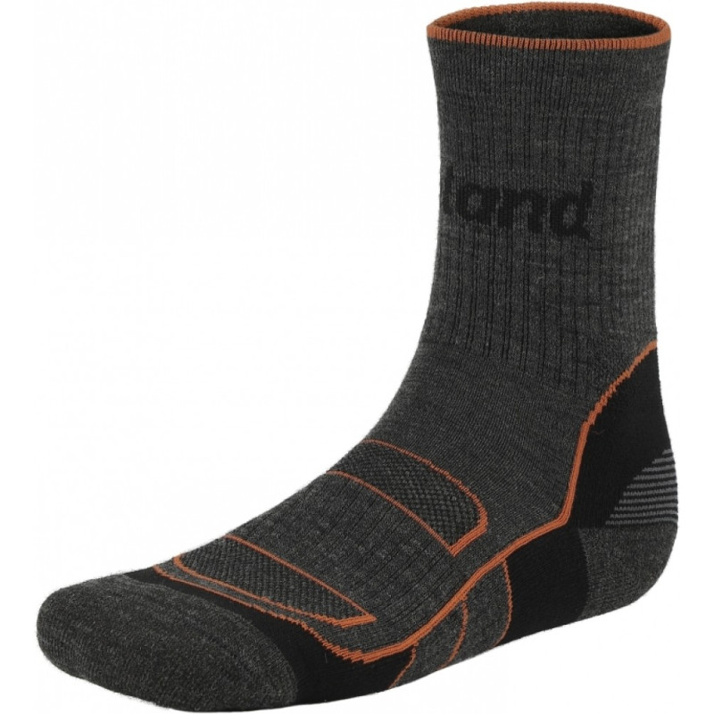 Kojinės SEELAND (forest grey/black)