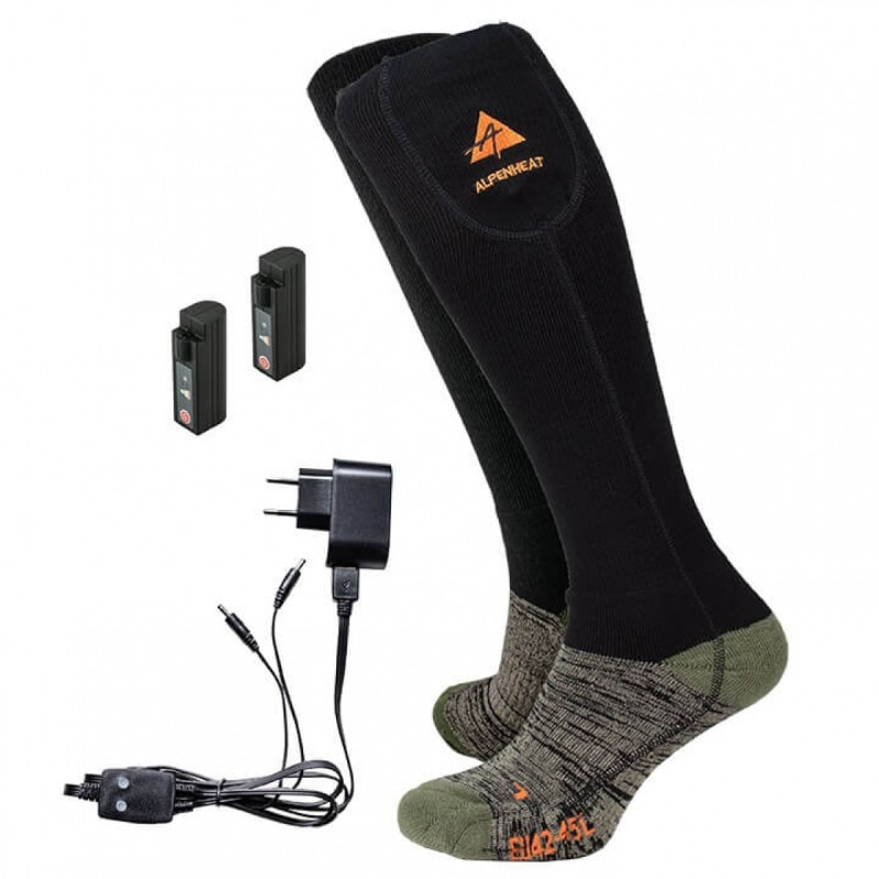 Šildomos kojinės ALPENHEAT Heated FireWoolSocks (AJ27)