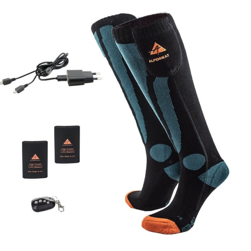 Šildomos kojinės ALPENHEAT Heated FireSkiSocks (AJ23-RC)