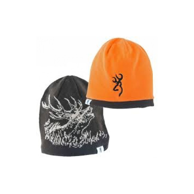 Kepurė BROWNING Bob Deerscene, Dvipusė (brown orange)