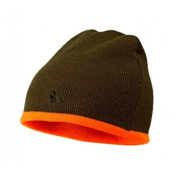 Cap SEELAND Ian Reversible (Hi-vis orange/pine green)