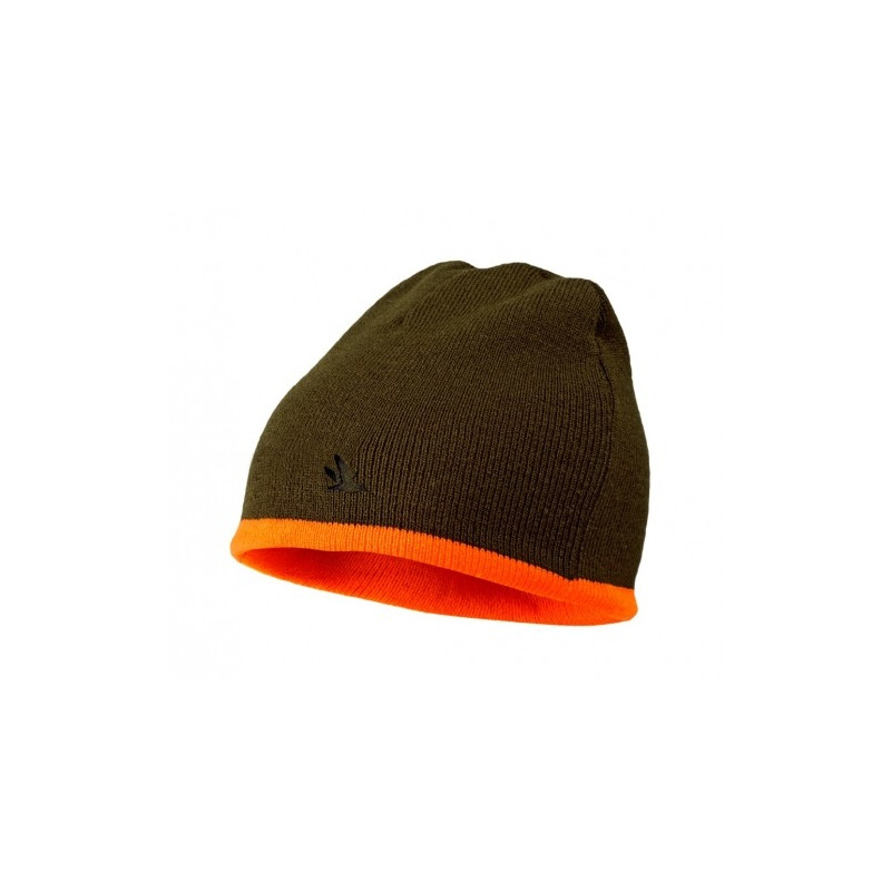 Kepurė SEELAND Ian Reversible (Hi-vis orange/pine green)