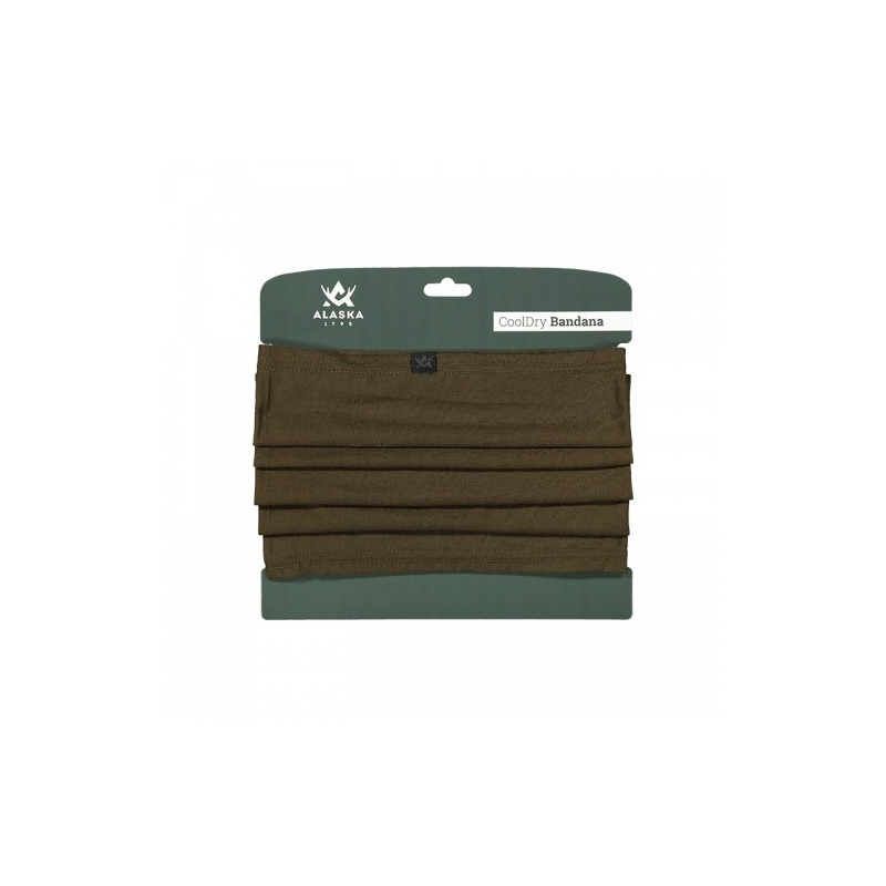 Scarf ALASKA CoolDry (moss brown)