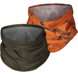 Kaklaskarė SEELAND Neck 2vnt. (pine green/InVis orange blaze)