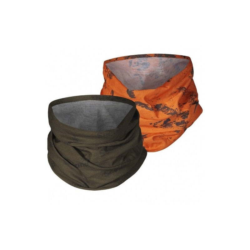 Kaklaskarė SEELAND Neck 2vnt. (pine green/InVis orange blaze)