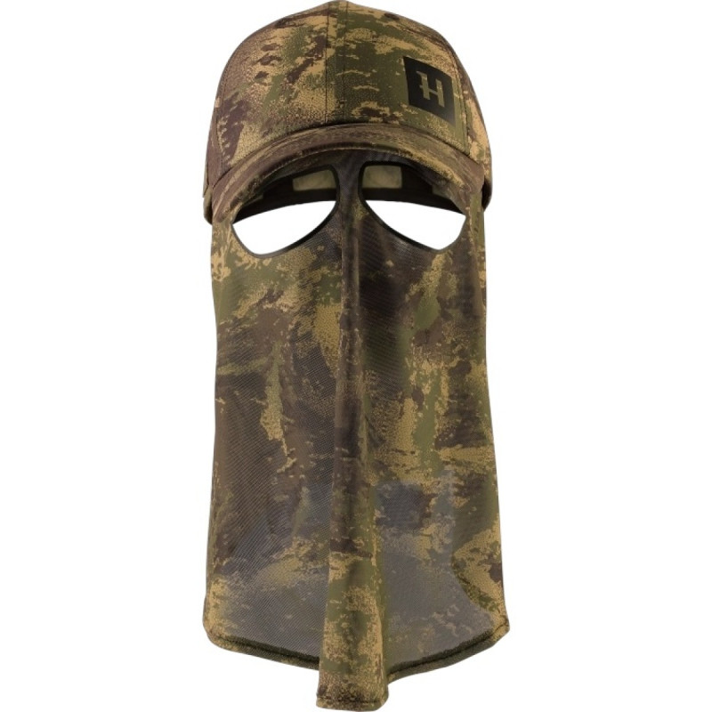 Cap Facemask HARKILA Deer Stalker (camo w/mesh AXIS MSP forest green)