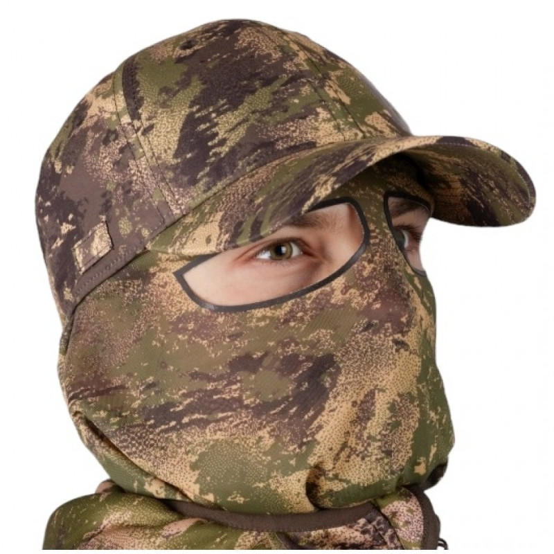 Cap Facemask HARKILA Deer Stalker (camo w/mesh AXIS MSP forest green)