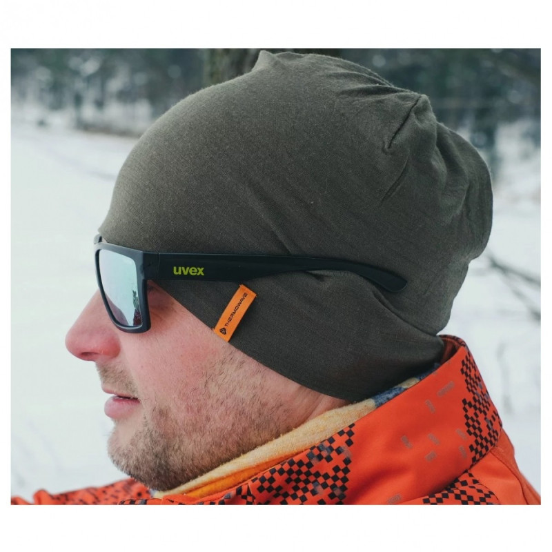Kepurė THERMOWAVE merino (forest green)