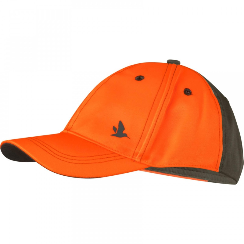 Cap SEELAND Venture (pine green/Hi-Vis orange) one size
