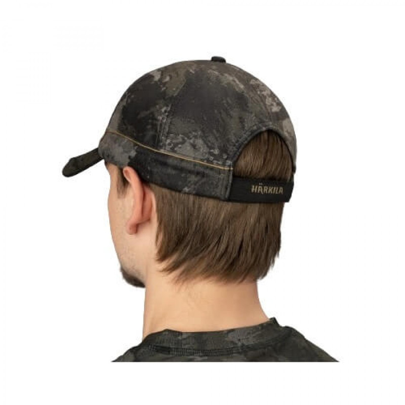 Kepurė HARKILA NOCTYX camo light AXIS MSP®, one size (Black/Black)