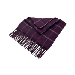 Šalikas HARKILA Retrieve (Burgundy check)