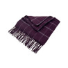 Šalikas HARKILA Retrieve (Burgundy check)