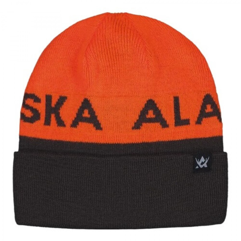 Kepurė ALASKA Reversible (Brown/Orange)