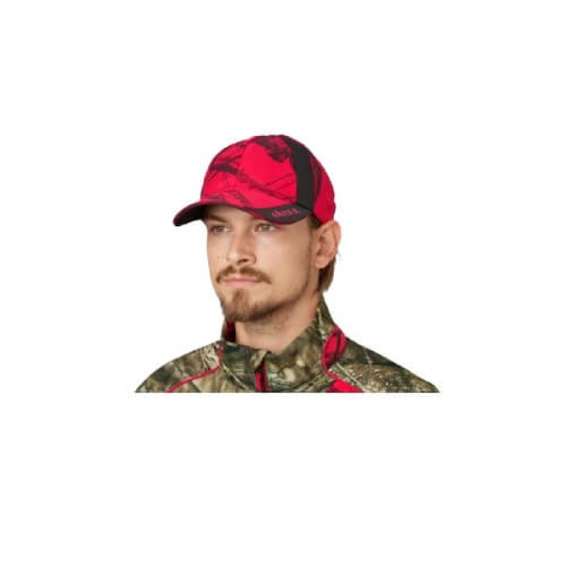Kepurė HARKILA Moose Hunter 2,0 (MossyOak®RedBlaze)