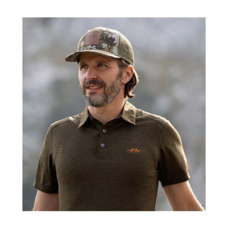 Cap Blaser Leather badge (HunTec Camouflage)