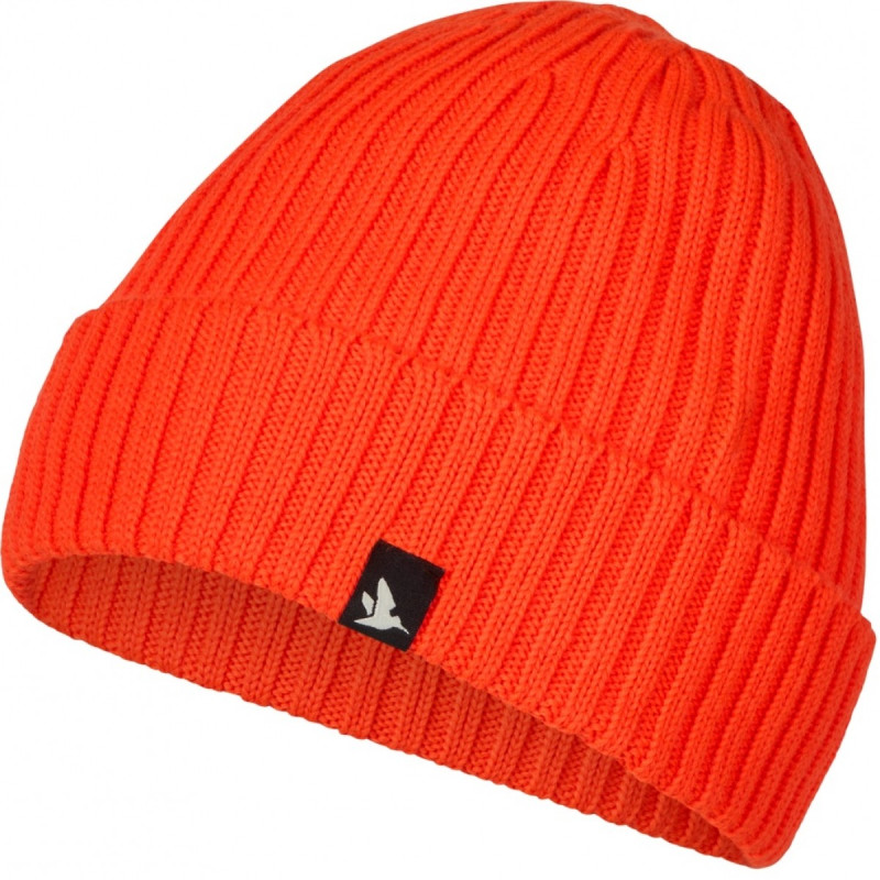 Kepurė megzta SEELAND Norite (Orange blaze)