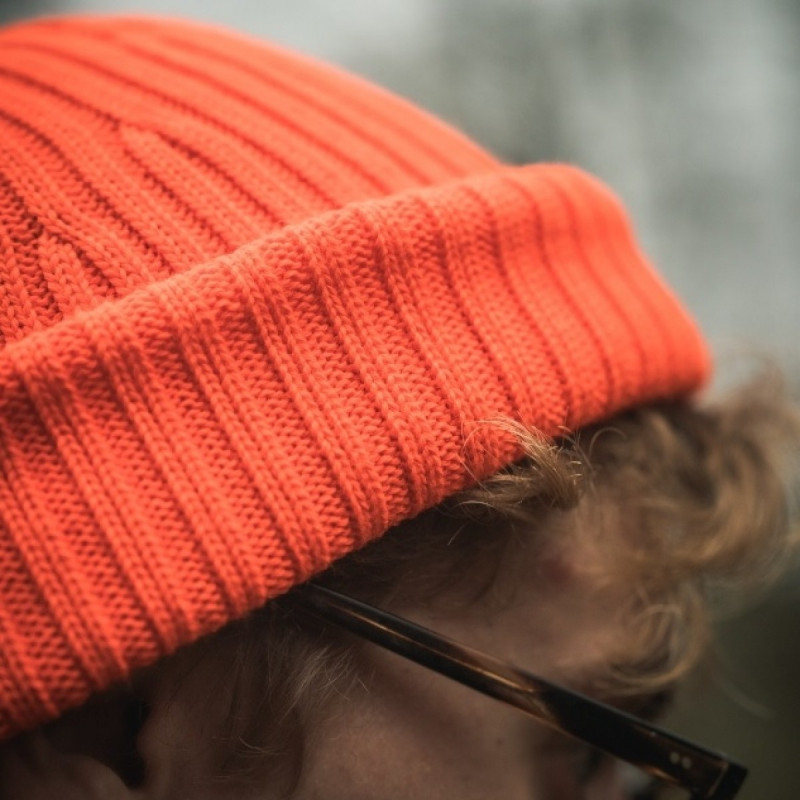Kepurė megzta SEELAND Norite (Orange blaze)