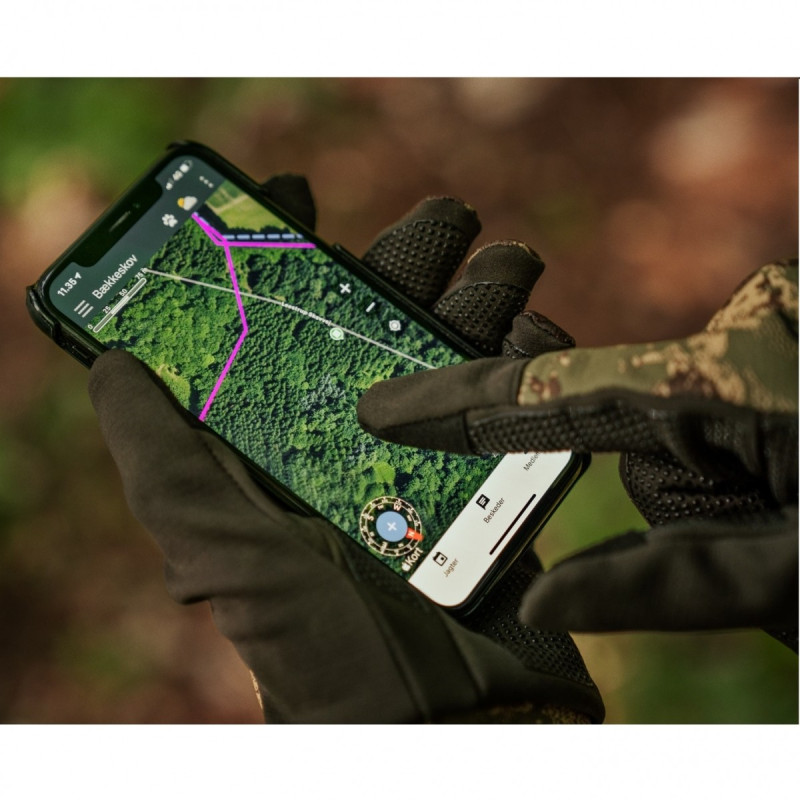 Pirštinės HARKILA Deer Stalker (kamufliažinės AXIS MSP®Forest)