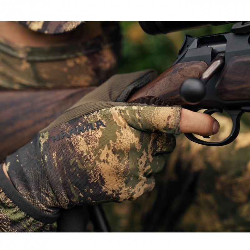 Pirštinės HARKILA Deer Stalker (kamufliažinės AXIS MSP®Forest)