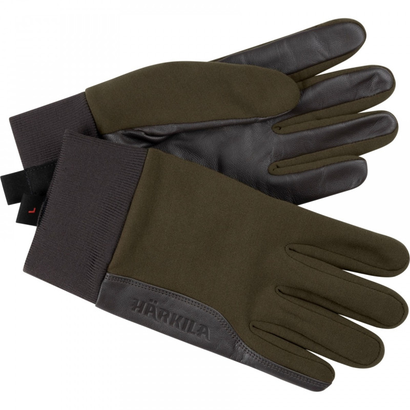 Pirštinės HARKILA Driven Hunt shooting (willow green/shadow brown)