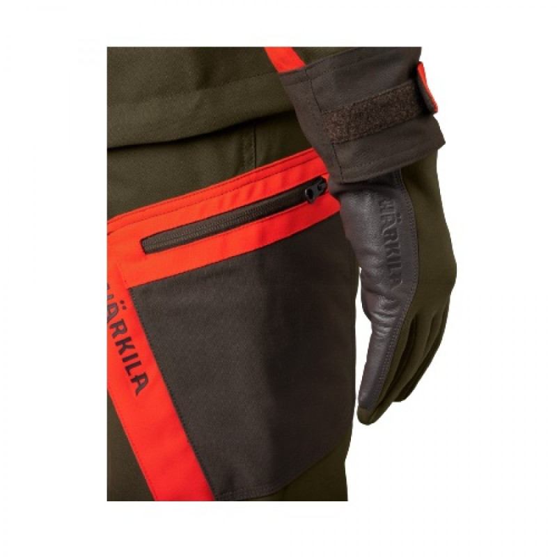 Pirštinės HARKILA Driven Hunt shooting (willow green/shadow brown)