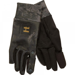 Pirštinės HARKILA NOCTYX camo fleece w/foldback finger AXIS MSP®( Black)