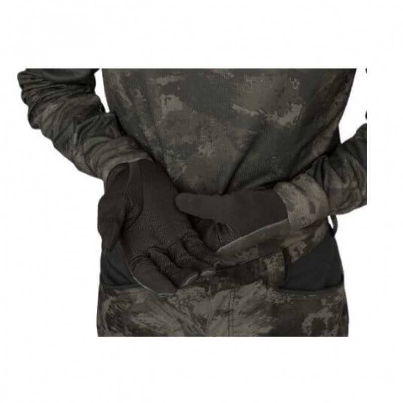 Pirštinės HARKILA NOCTYX camo fleece w/foldback finger AXIS MSP®( Black)