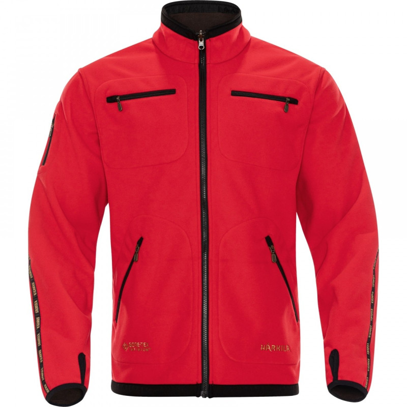 Džemperis Harkila Kamko Fleece (Brown/Red)