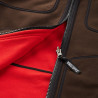 Džemperis Harkila Kamko Fleece (Brown/Red)