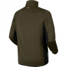 Džemperis HARKILA Tidan Hybrid halp zip (Willow green/Black)