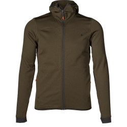 Džemperis SEELAND Power fleece Pine green melange