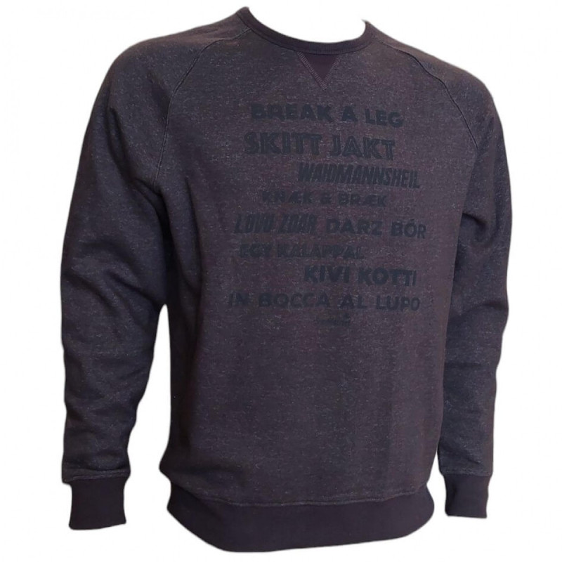 Sweatshirt SEELAND Outdoor (After dark melange)