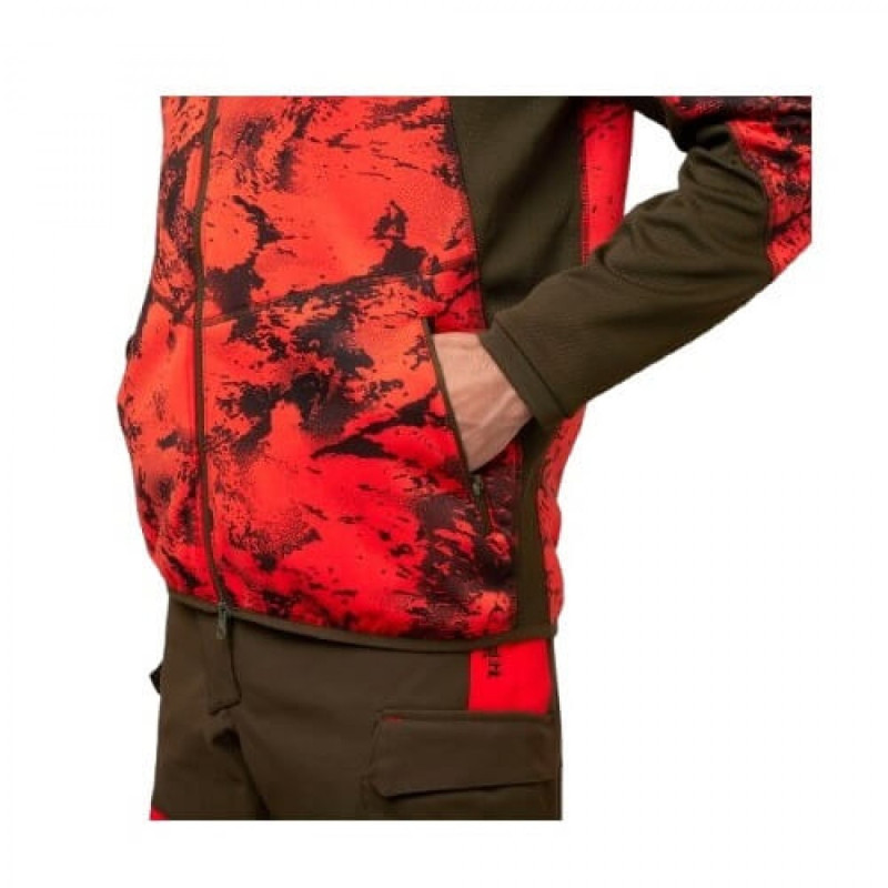 Džemperis HARKILA Wildboar Pro camo AXIS MSP® (Wildboar orange/Shadow brown)