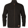 Džemperis HARKILA Metso full zip, Shadow brown
